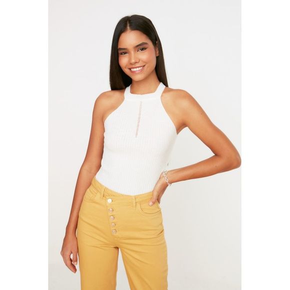 Trendyol Tops - NWT Trendyol Women Regular fit Crew neck Knit Blouse